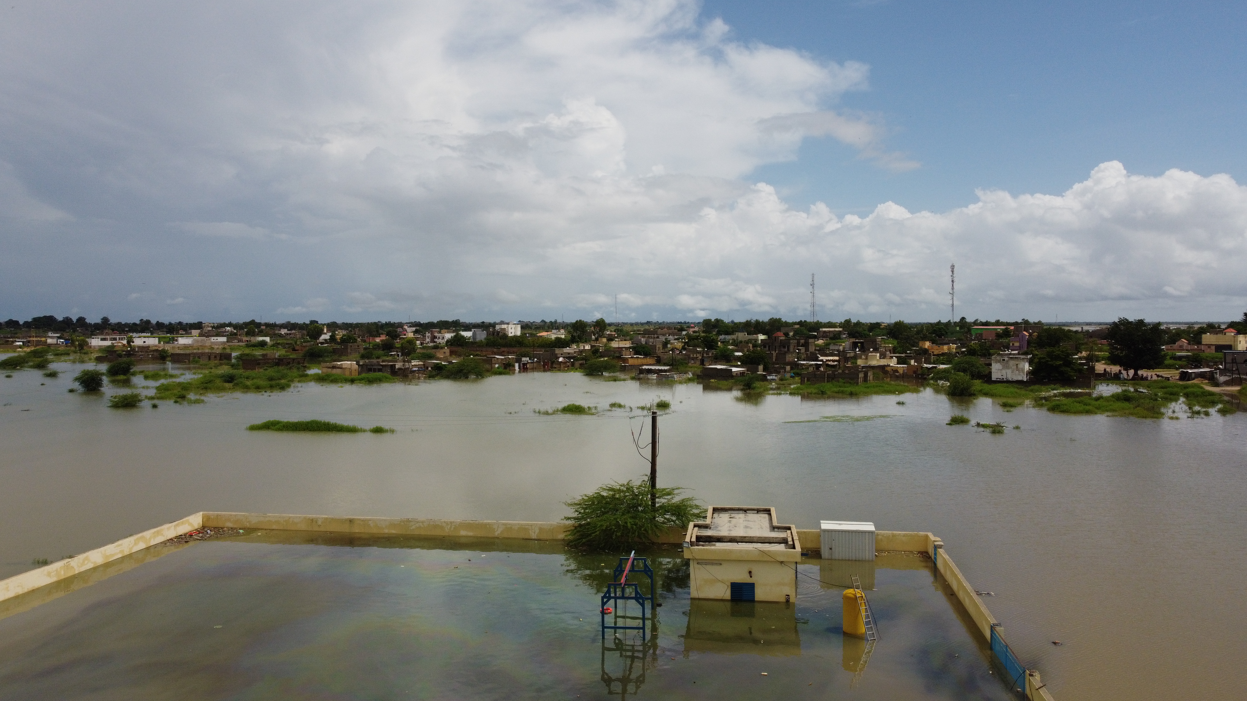 Dégâts des inondations à Fatick : Des maisons sous les eaux, des cases tombées, des champs submergés…