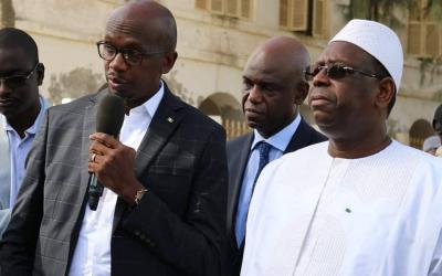 Saint-Louis : Macky Sall lance un projet d'assainissement de plus de 8 milliards Saint-Louis : Macky Sall lance un projet d'assainissement de plus de 8 milliards