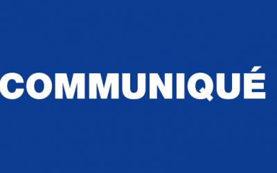 COMMUNIQUE COMMUNIQUE