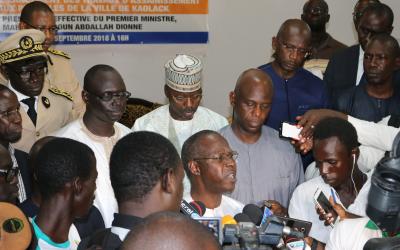 Assainissement de Kaolack : Le premier Ministre lance les travaux estimés à 15 milliards F CFA Assainissement de Kaolack : Le premier Ministre lance les travaux estimés à 15 milliards F CFA