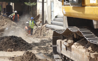 Assainissement : Démarrage des travaux pour le tout-à -l’égout Assainissement : Démarrage des travaux pour le tout-à -l’égout