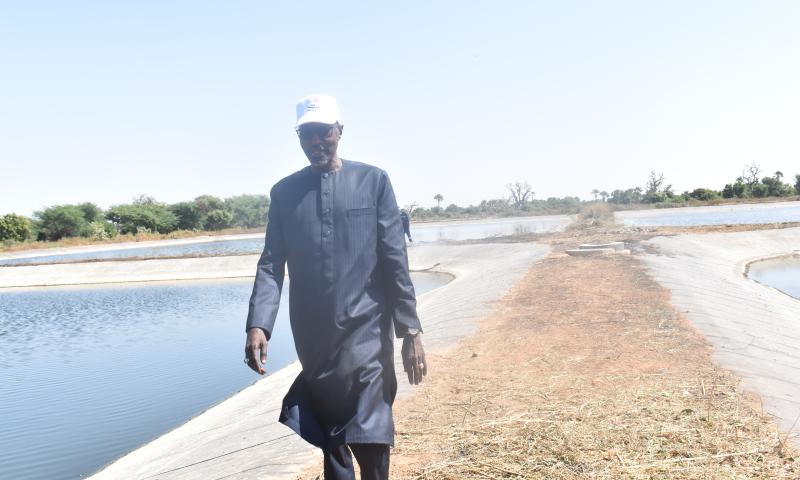 Thiès / Visite de chantiers Onas : "Le Sénégal est sur la bonne voie en matière d’investissement dans le domaine de l’assainissement" (Mamour Diallo)