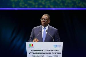 Ouverture du 9e Forum mondial de l'eau au Sénégal pour "sonner l'alerte"