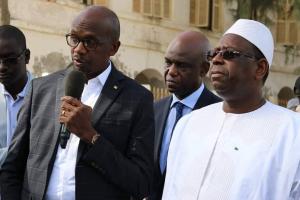 Saint-Louis : Macky Sall lance un projet d&#039;assainissement de plus de 8 milliards