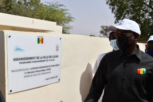 Assainissement : de nouveaux ouvrages pour améliorer des conditions  de vie de 60 000 personnes à Louga 