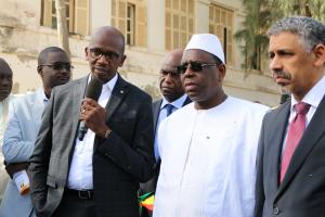 Tournée économique du président de la République dans le nord : Macky Sall lance les travaux D’assainissement de L’île et de la requalification de la place Faidherbe à Saint-Louis