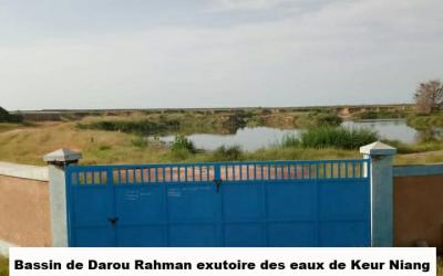  Lutte contre les inondations 4 bassins de rétention seront érigés à Touba 