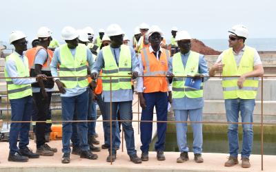 Dépollution de la baie de Hann : le DG de l’ONAS constate un avancement des travaux à Mbao