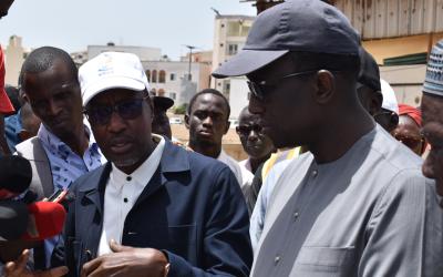 Lutte contre les inondations : Les remarques d'Amadou Ba en visite à la Zone de captage