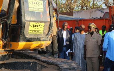 Modernisation du réseau d&#039;assainissement à Tambacounda 