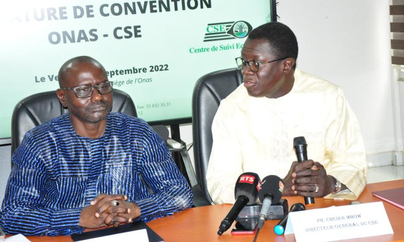 Signature de convention entre ONAS et CSE en images 