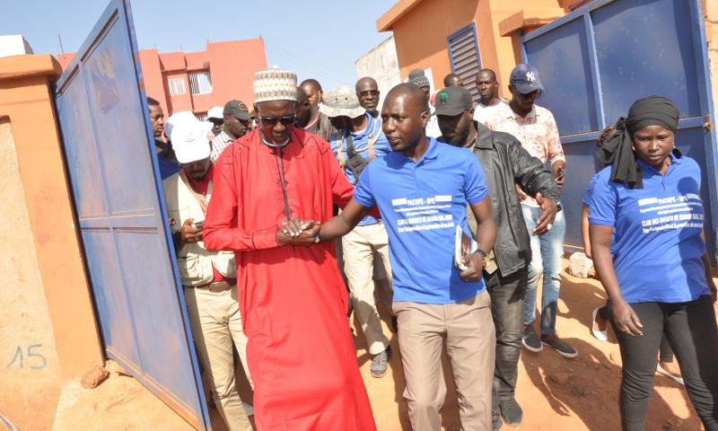 Tournée du Directeur Général de l'ONAS, Mamadou Mamour Diallo revivez en images les temps forts 