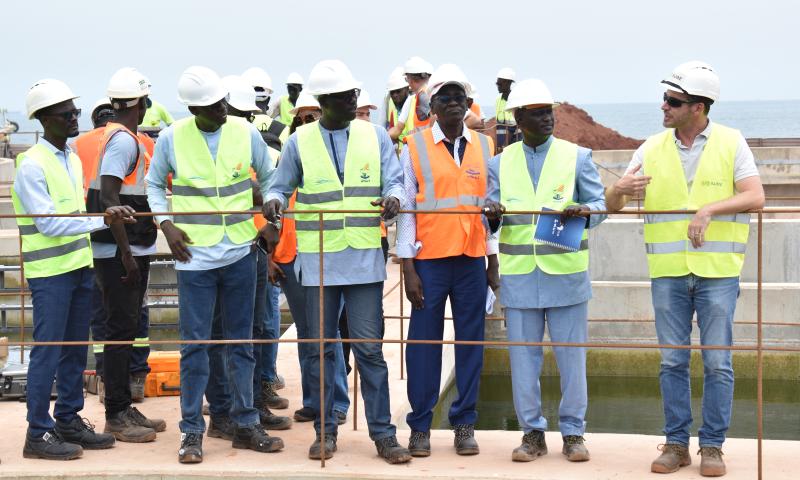 Dépollution de la baie de Hann : le DG de l’ONAS constate un avancement des travaux à Mbao